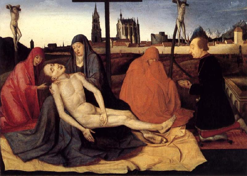 unknow artist Pieta with donor